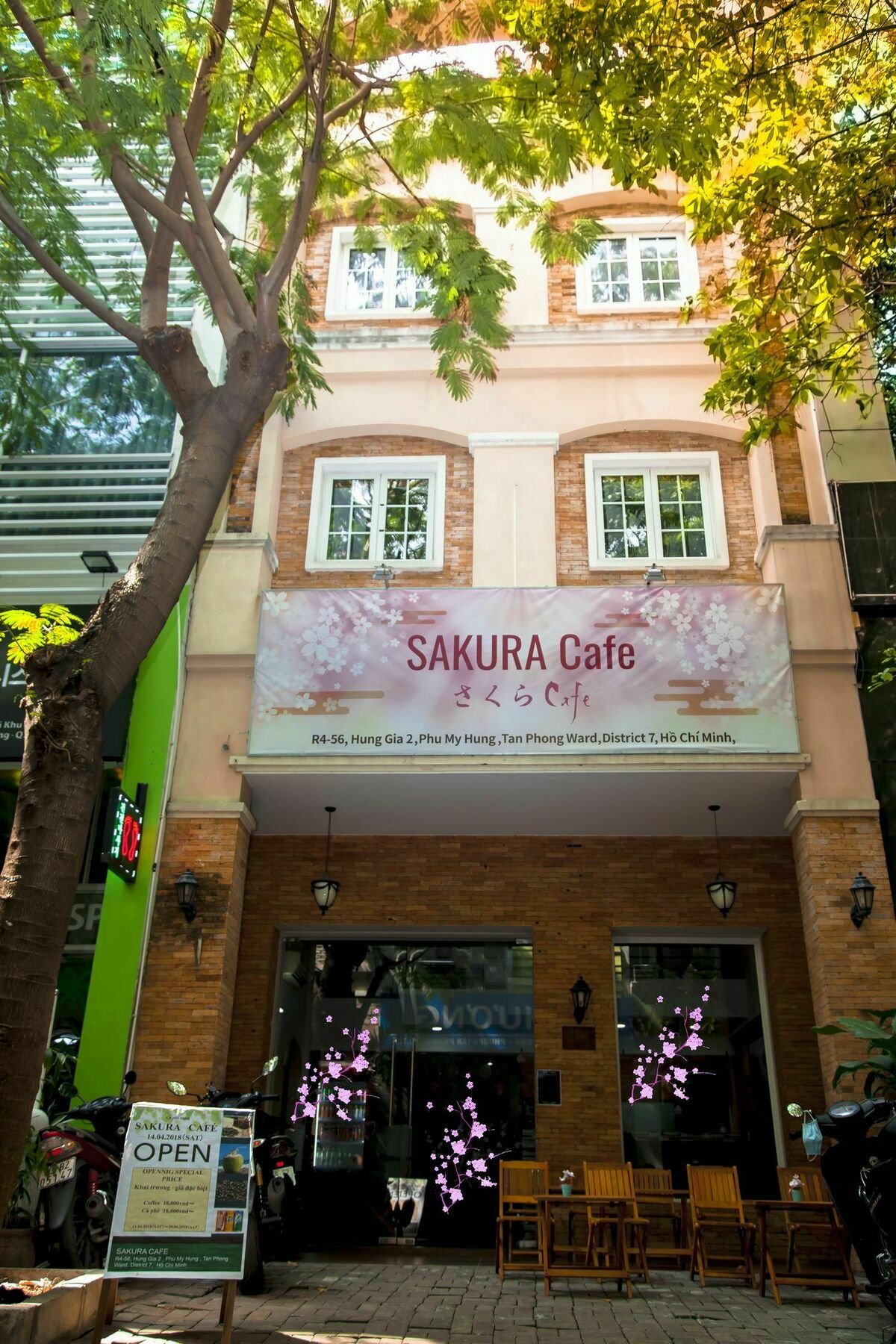Apartament Sakura Cafe Ho Chi Minh Zewnętrze zdjęcie